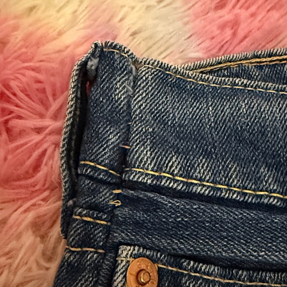 Levi's Type 1 Dura skirt in blue denim - Picture 11 of 13